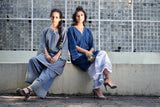 V NECK KANTHA KURTI TOP