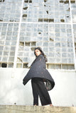 EMBROIDERED TUCK JACKET