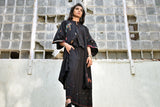 EMBROIDERED TUCK JACKET
